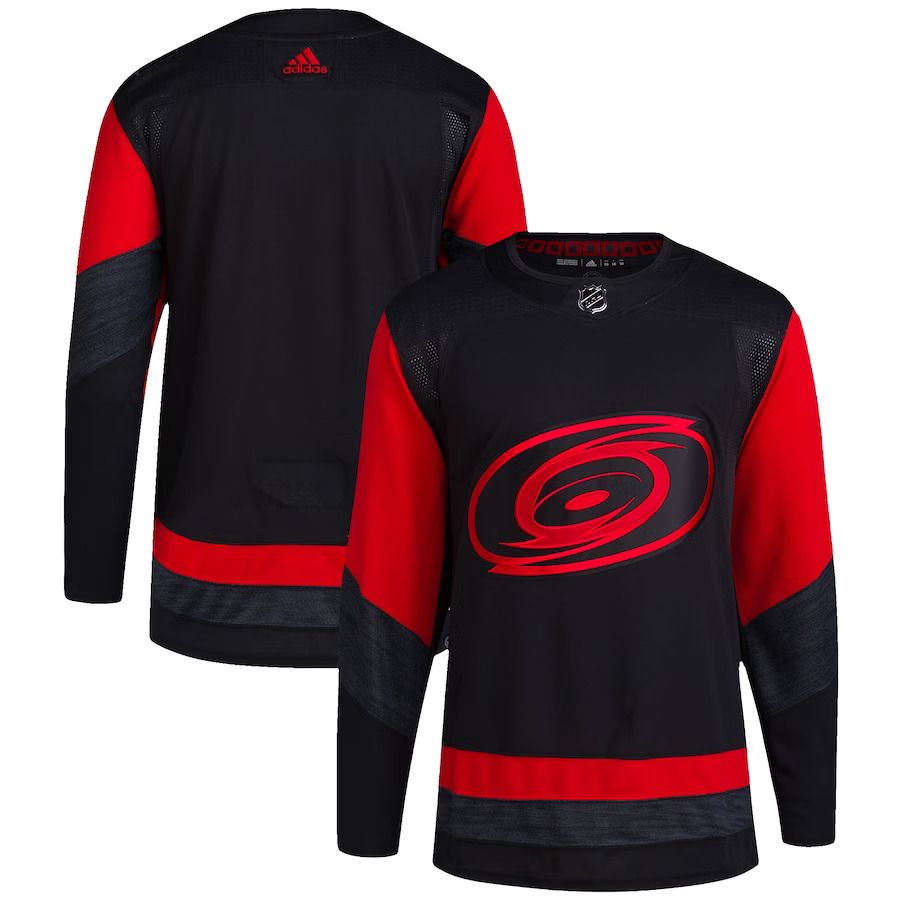 Men Carolina Hurricanes adidas Black 2023 NHL Stadium Series Primegreen Authentic Jersey->customized nhl jersey->Custom Jersey